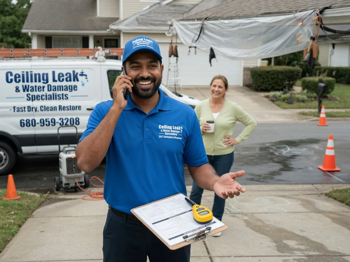Ceiling Leak Cleanup Hollidaysburg, PA FAQs